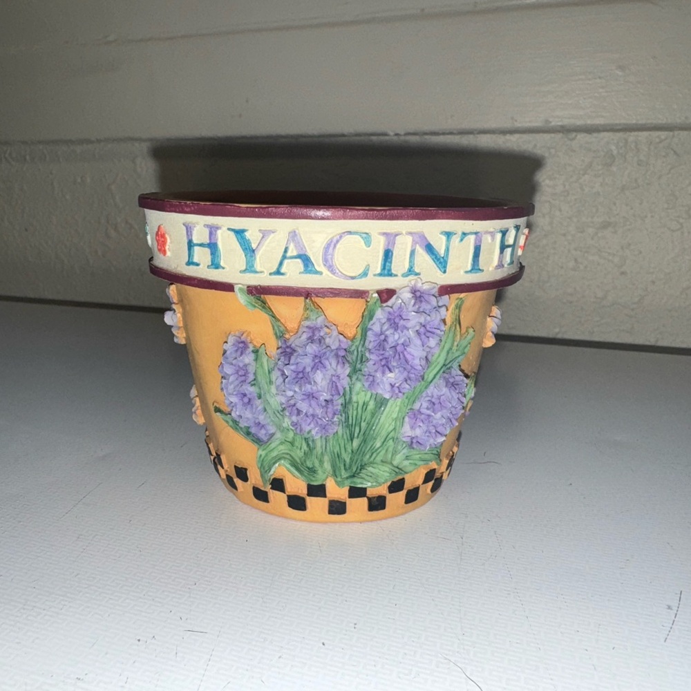 Hyacinth Flower Pot